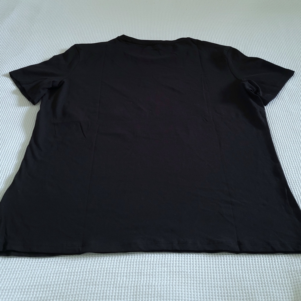 Guess❓Black🖤 Leopard🐆 Print Graphic Tee👕 - NWT - Picture 10 of 10